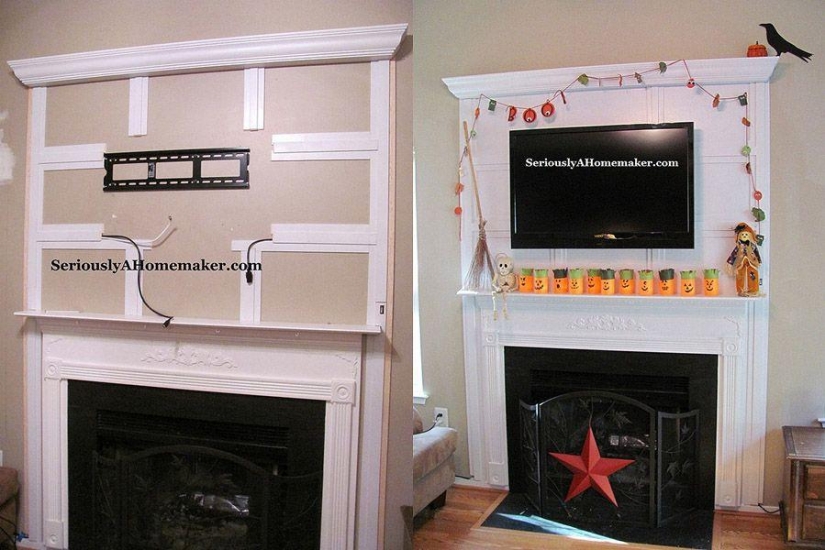 How to hide things that are an eyesore in the house