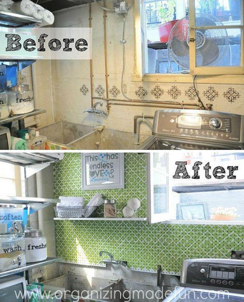 How to hide things that are an eyesore in the house