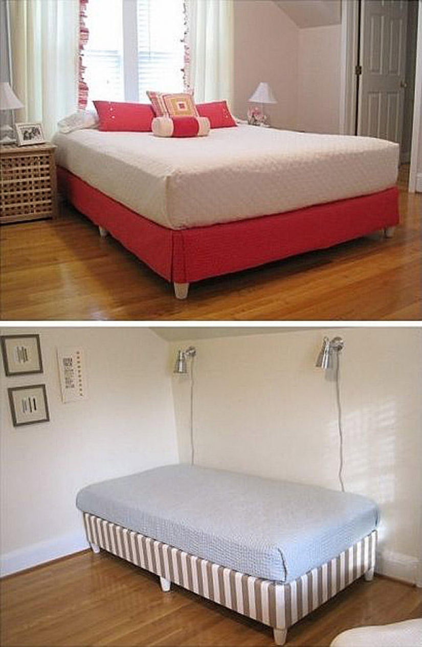 How to hide things that are an eyesore in the house