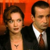 How was filming the series "Gangster Petersburg" and who charged the main characters