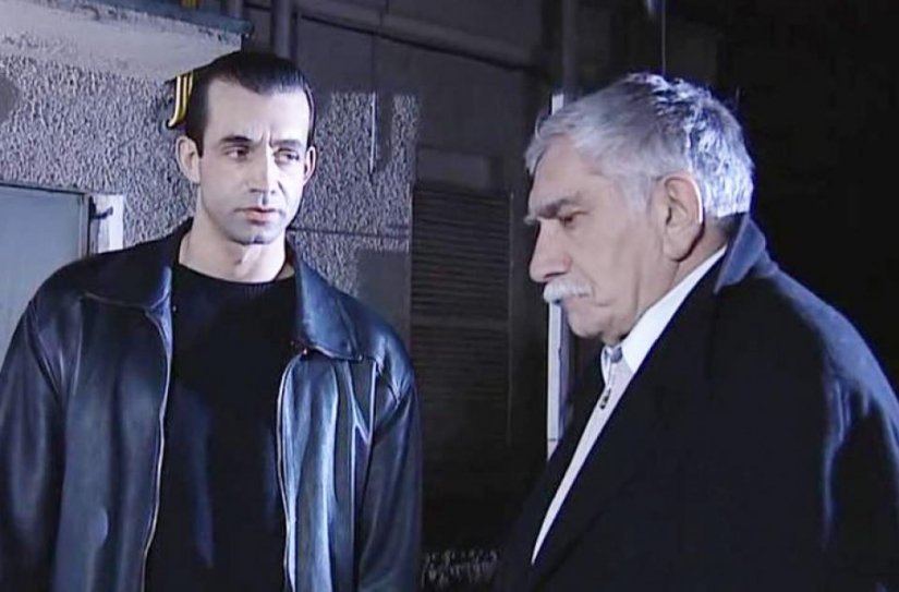 How was filming the series "Gangster Petersburg" and who charged the main characters