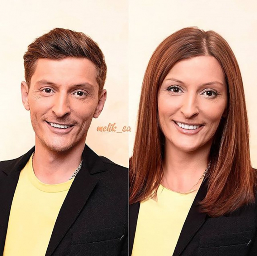 How would look familiar to all celebrities, be they of the opposite sex