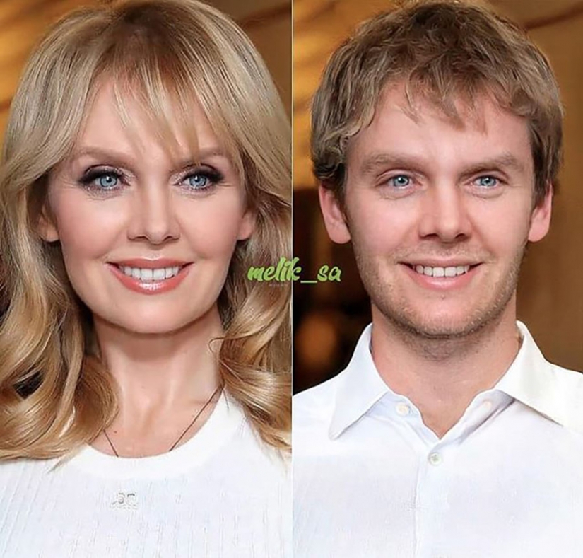 How would look familiar to all celebrities, be they of the opposite sex