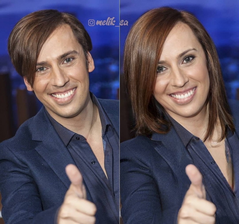 How would look familiar to all celebrities, be they of the opposite sex