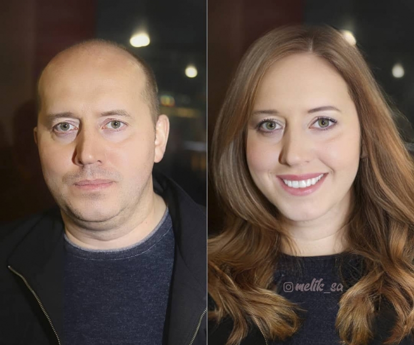 How would look familiar to all celebrities, be they of the opposite sex