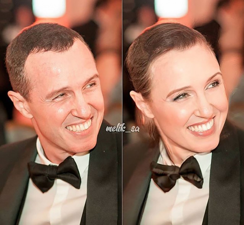 How would look familiar to all celebrities, be they of the opposite sex