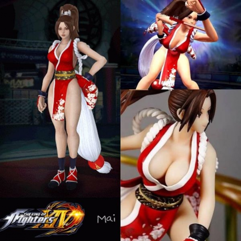 Huge Breasts, long hair and appetizing ass: cosplayer barely recognized the image of a girl