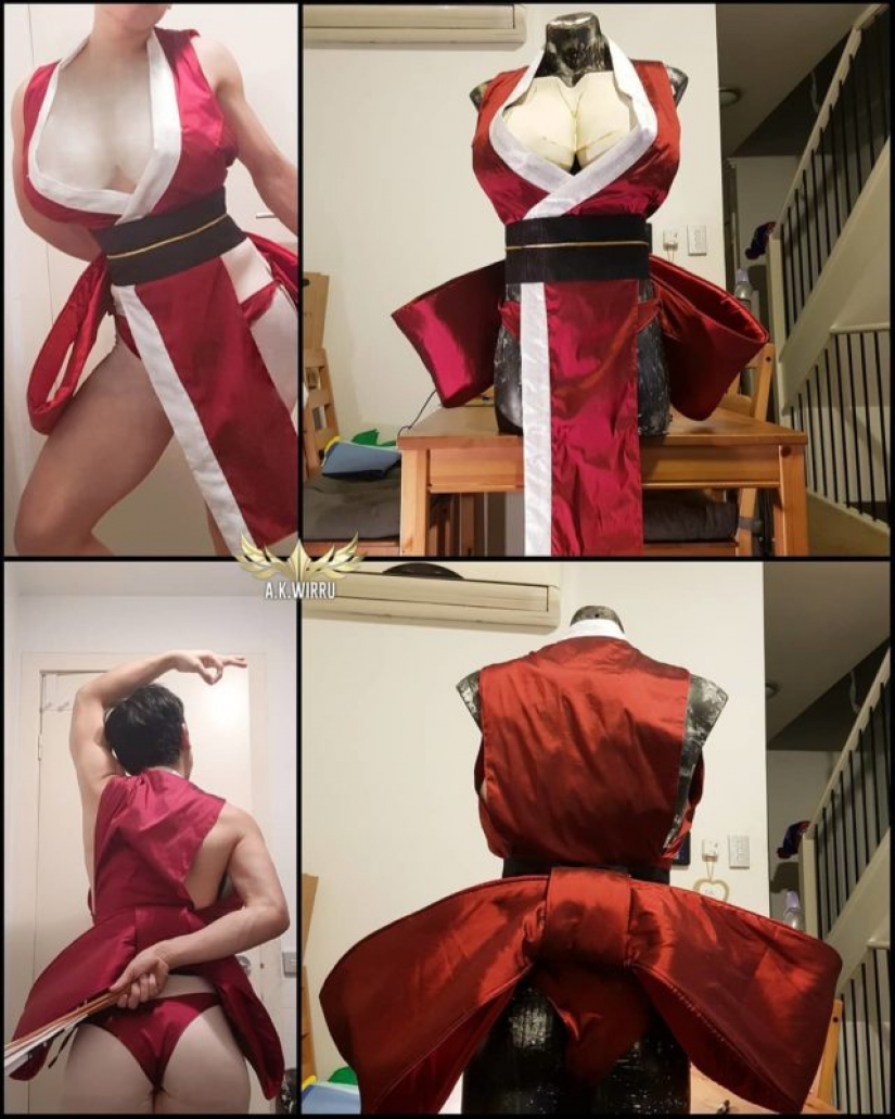 Huge Breasts, long hair and appetizing ass: cosplayer barely recognized the image of a girl