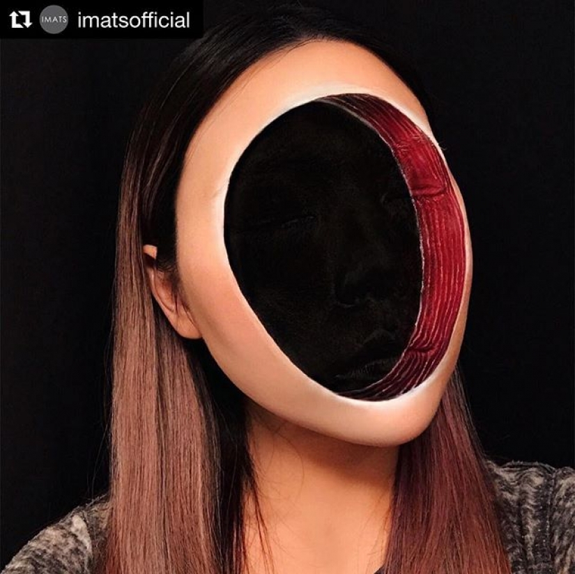 "I'm the person to eat" the canadian make-up artist draws women's faces with burgers, rolls and pizza "I'm the person to eat" the canadian make-up artist draws women's faces with burgers, rolls and pizza