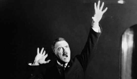 Imágenes de los ensayos de Hitler, que tenía que ser destruido