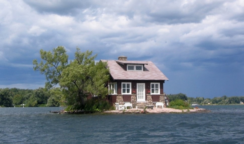 Impresionante casa construida lejos de la civilización