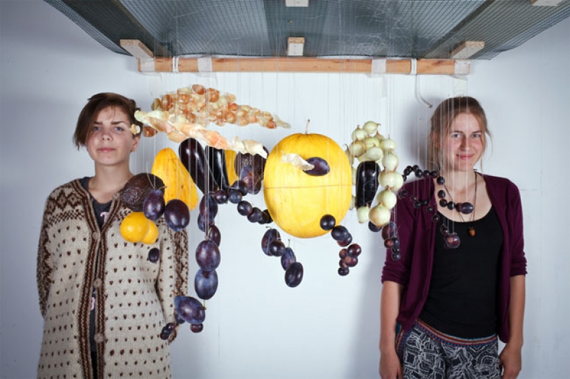 Impresionantes imágenes de los alimentos que se abren sólo en un cierto ángulo