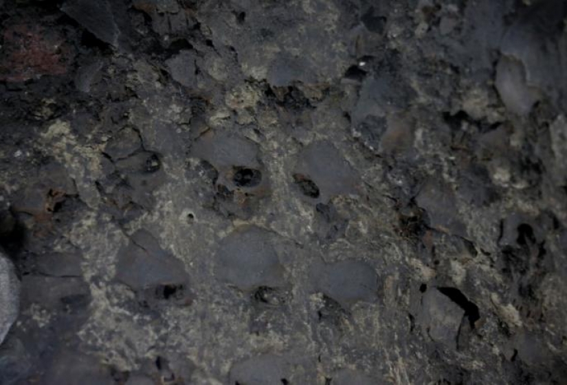 In Mexico city discovered the Aztec tower of human skulls In Mexico city discovered the Aztec tower of human skulls