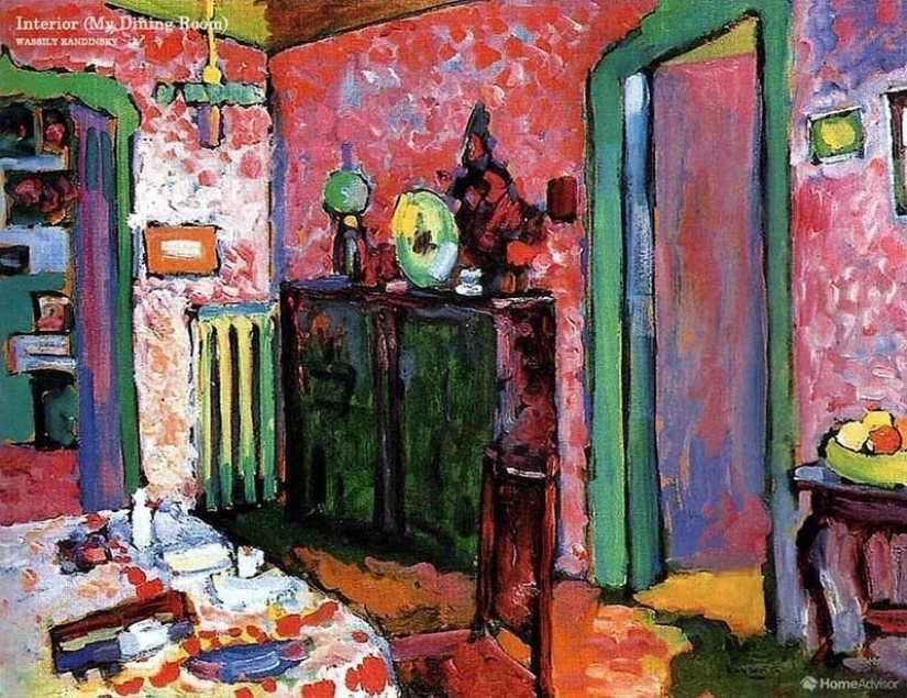 In the bedroom van Gogh: how would look the interiors with paintings by famous artists In the bedroom van Gogh: how would look the interiors with paintings by famous artists
