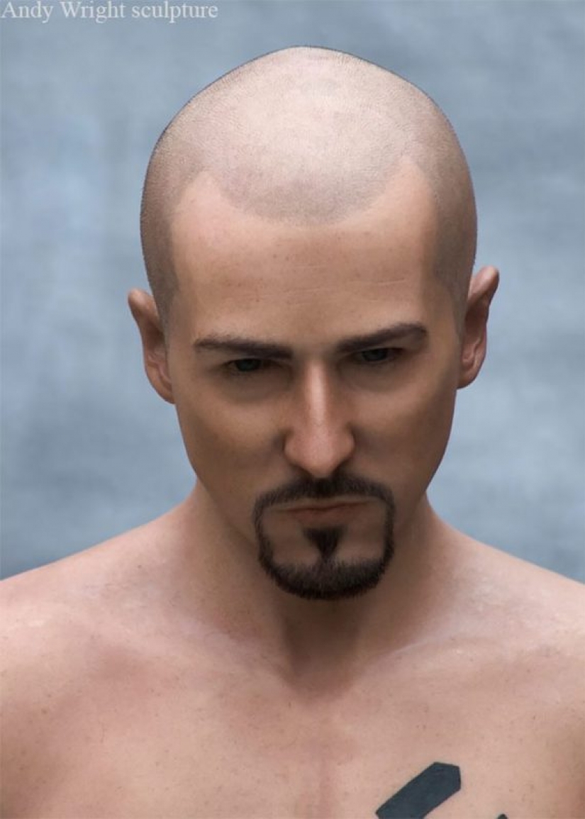 Increíble hyperrealistic esculturas de Andy Wright Increíble hyperrealistic esculturas de Andy Wright