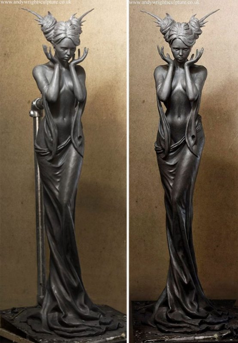 Increíble hyperrealistic esculturas de Andy Wright Increíble hyperrealistic esculturas de Andy Wright