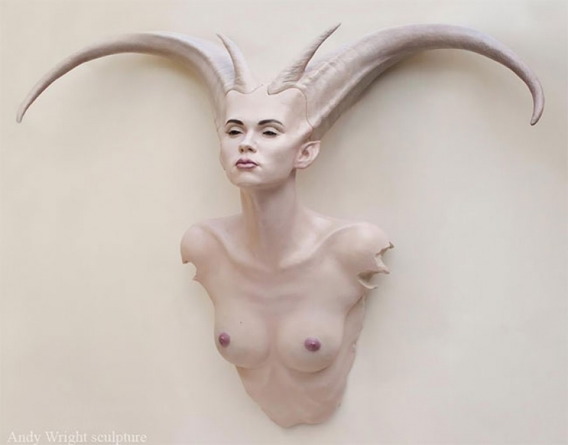 Increíble hyperrealistic esculturas de Andy Wright Increíble hyperrealistic esculturas de Andy Wright