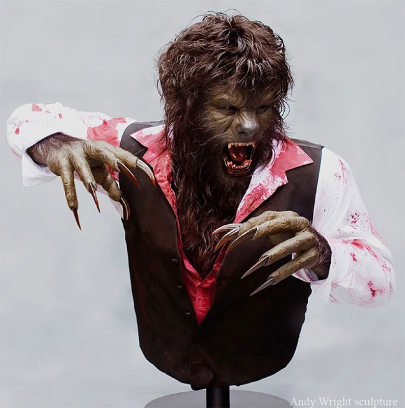 Increíble hyperrealistic esculturas de Andy Wright Increíble hyperrealistic esculturas de Andy Wright