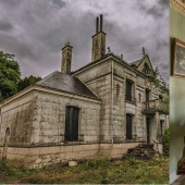 Inside the mysterious French mansion, which is 20 years worth of abandoned