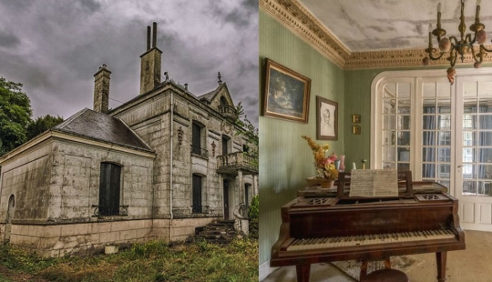 Inside the mysterious French mansion, which is 20 years worth of abandoned Inside the mysterious French mansion, which is 20 years worth of abandoned