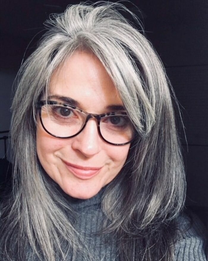 Inspirational stories of women who accept and love your gray hair