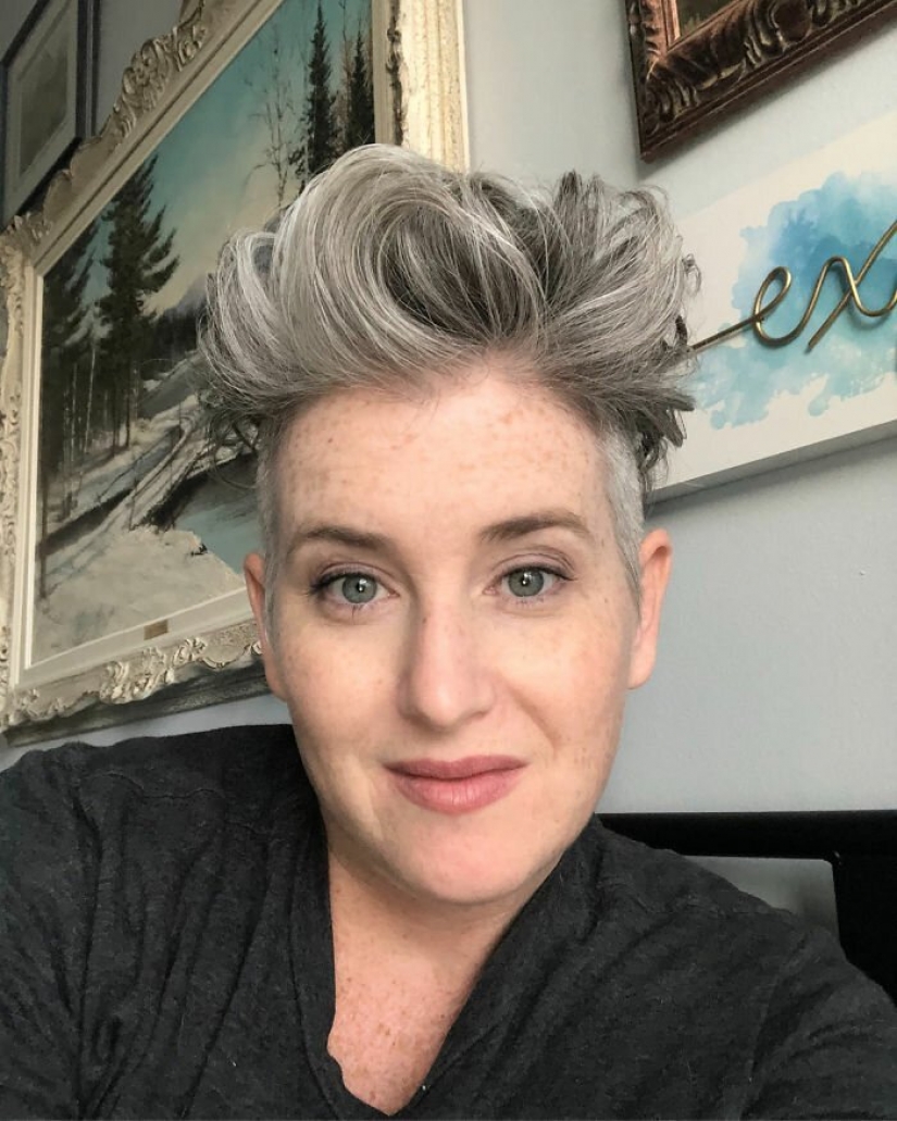 Inspirational stories of women who accept and love your gray hair