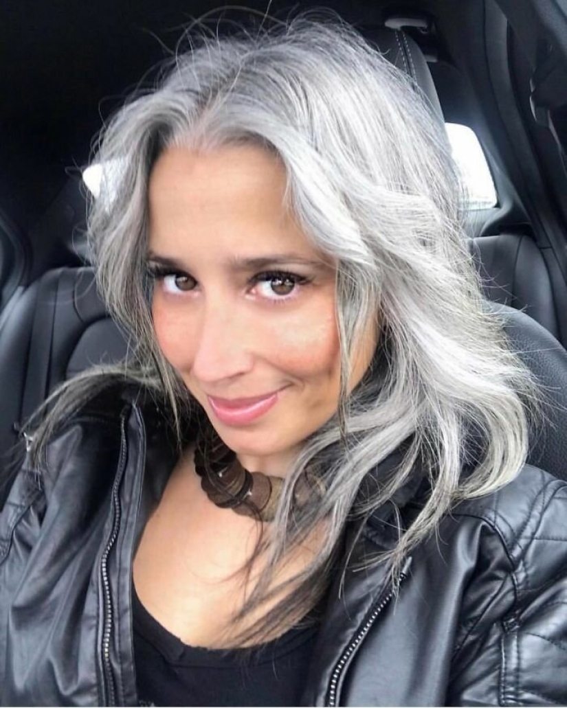 Inspirational stories of women who accept and love your gray hair