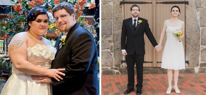 Inspiring photographs couples before and after the weight loss Inspiring photographs couples before and after the weight loss