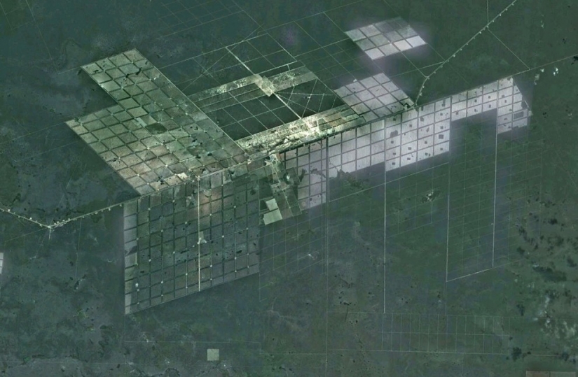 Interesting objects "Google Earth"