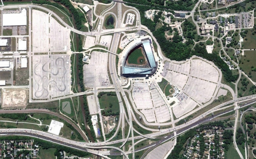 Interesting objects "Google Earth"