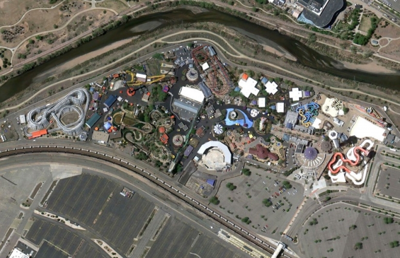 Interesting objects "Google Earth"