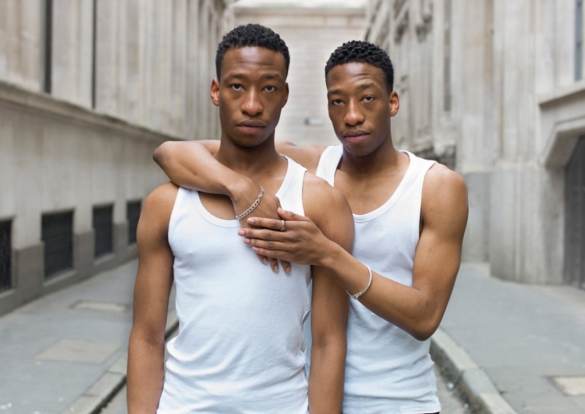 Is it like the twins as it seems? Project London photographer about the uniqueness of twins