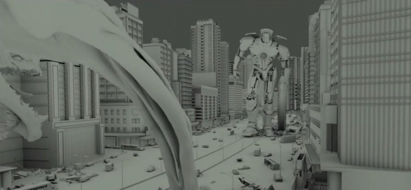 It would look like without visual effects