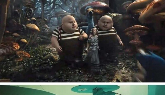 It would look like without visual effects It would look like without visual effects