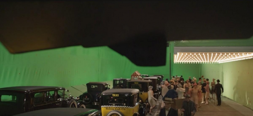 It would look like without visual effects