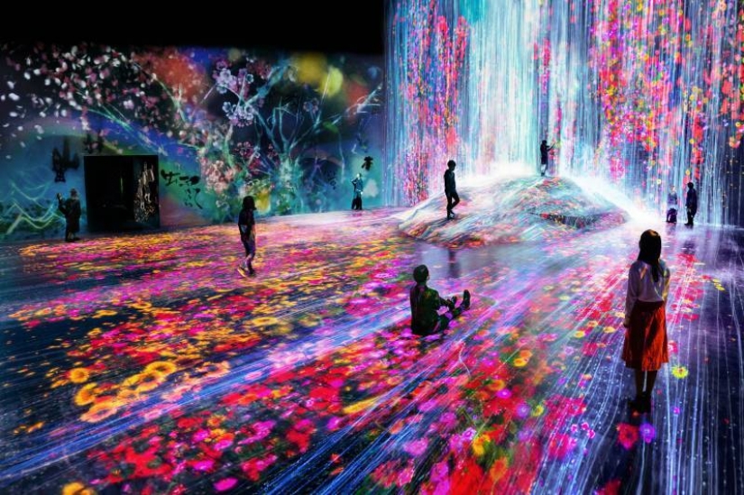 Japan opened the world's first interactive Museum of digital art
