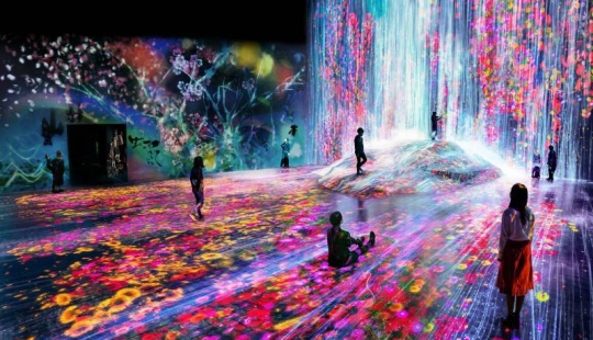 Japan opened the world's first interactive Museum of digital art