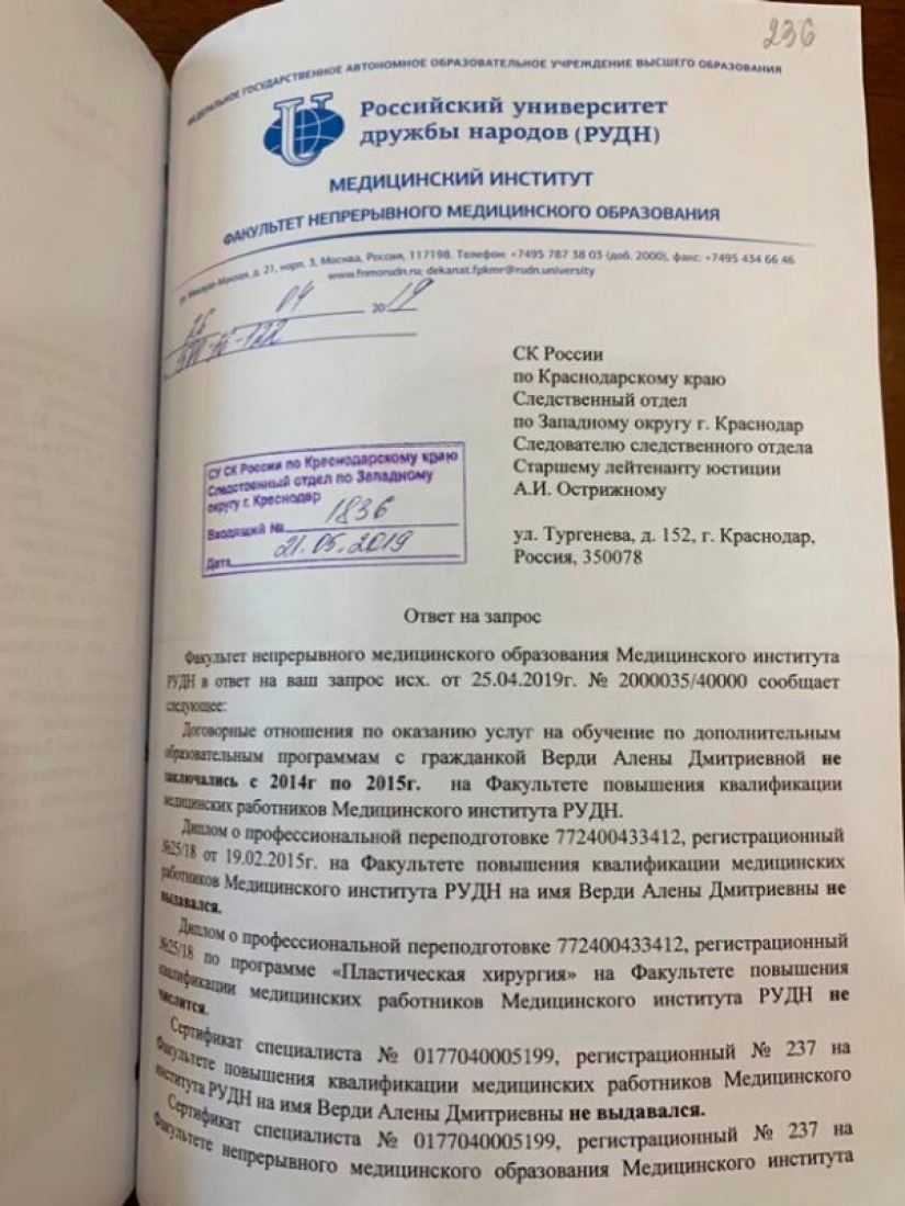 Krasnodar "Dr. Frankenstein," conducted plastic surgery in the kitchen and in the pantry Krasnodar "Dr. Frankenstein," conducted plastic surgery in the kitchen and in the pantry