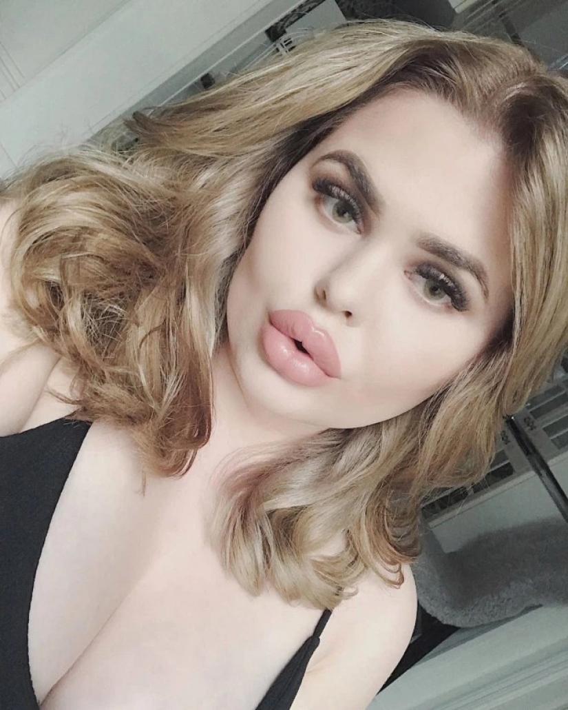 La belleza interior con indicadores externos: la chica está obsesionada con el plástico, pero argumenta que la principal cosa — el alma