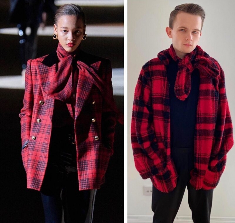 La cuarentena de estilo: la moda de las imágenes a partir de materiales de desecho