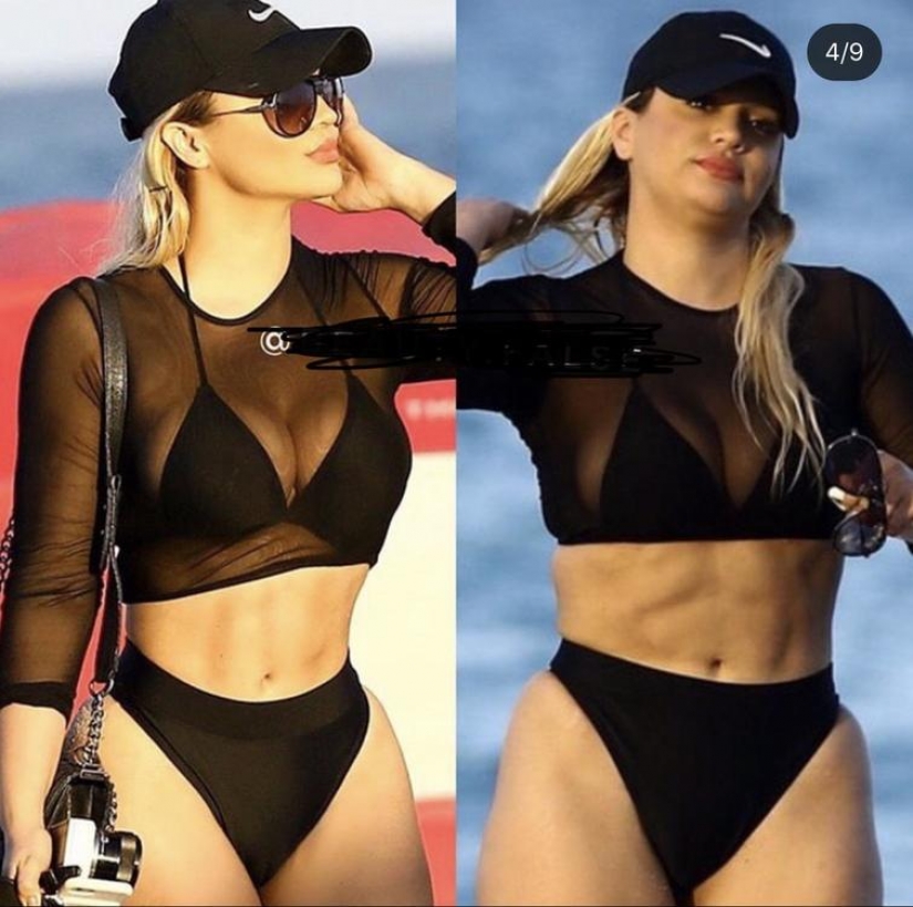 La dura verdad: 20 fotos de chicas en Internet y en la vida real La dura verdad: 20 fotos de chicas en Internet y en la vida real