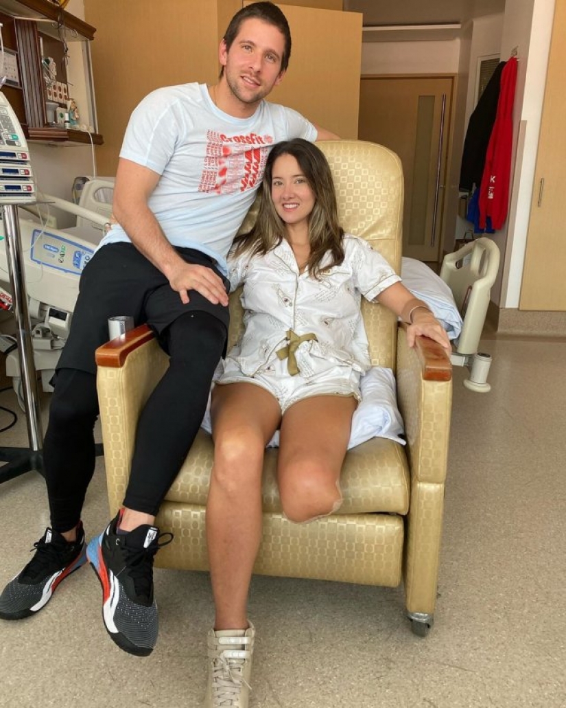 La ex "Miss Colombia" Daniella Alvarez perdió una pierna, pero no en la desesperación