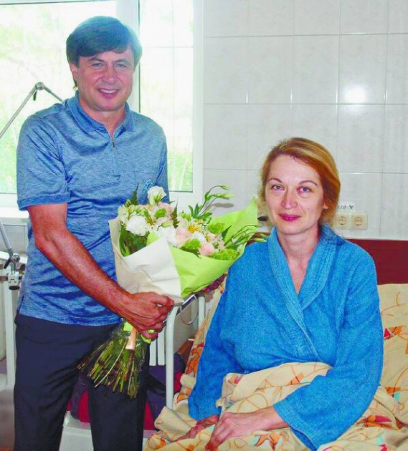 La historia de un grande de Odessa Oksana Kobylecki, tras el nacimiento de cinco gemelos marido engañado