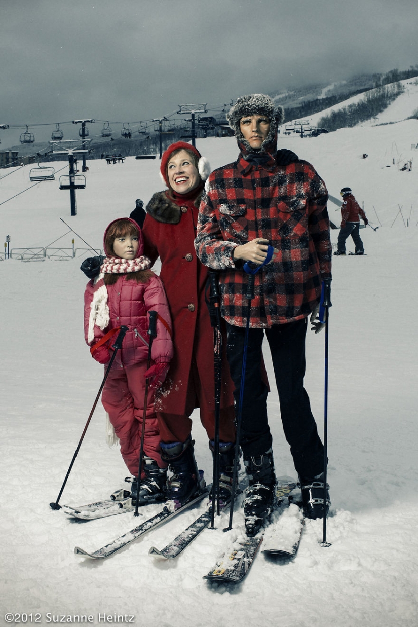 La mía! En la cama con un maniquí La mía! En la cama con un maniquí