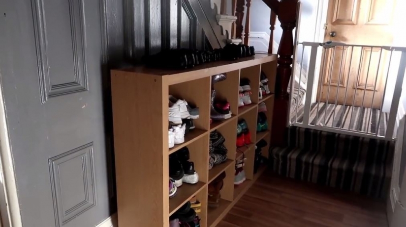 La manopla: una visita a los más grandes de gran Bretaña de la familia, con 19 niños