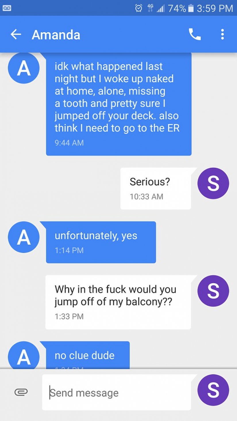 La mayoría de los idiotas borrachos cosas de acuerdo a los usuarios de Reddit