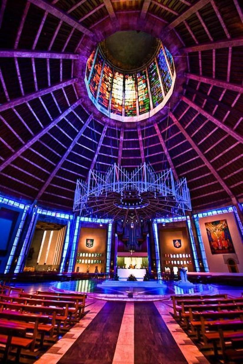 La moderna arquitectura de los templos