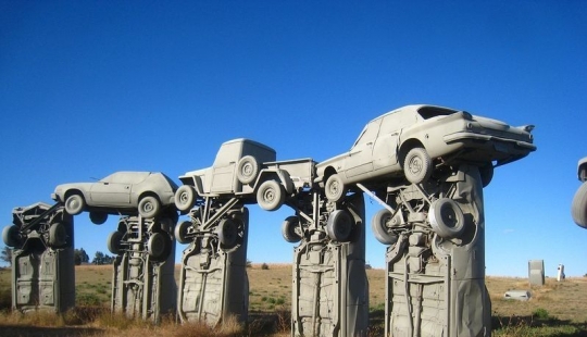 La más extraña parodia de Stonehenge