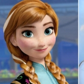 La muchacha intentó en las imágenes, de 15 de princesas de disney