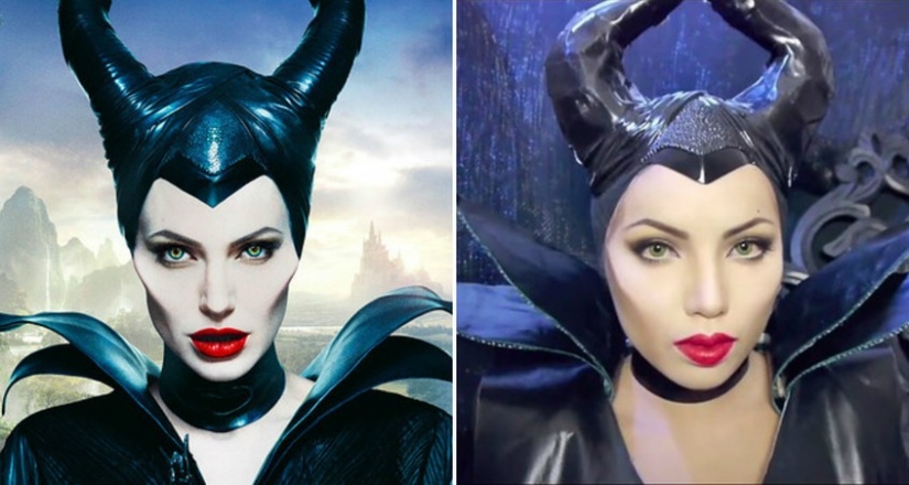 La muchacha intentó en las imágenes, de 15 de princesas de disney